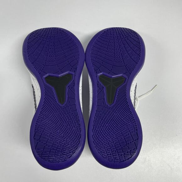 Nike Kobe AD Mid Baseline 922482 100 Size 11 White Purple Bryant Lakers Sneakers main image 8